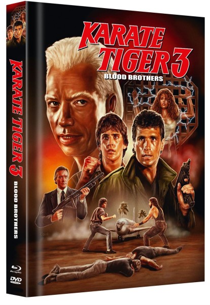 Karate Tiger 3 - Blood Brothers-  Mediabook Unwattiert Cover B