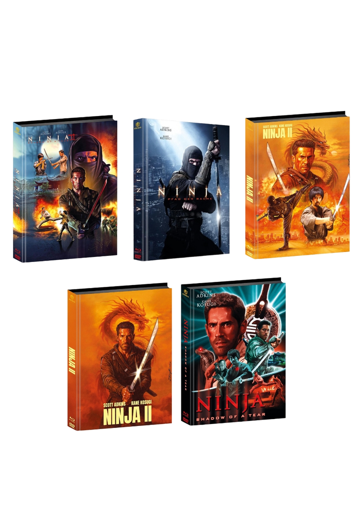 Ninja Shadow of a Tear Mediabook Cover A,B,C,D,E