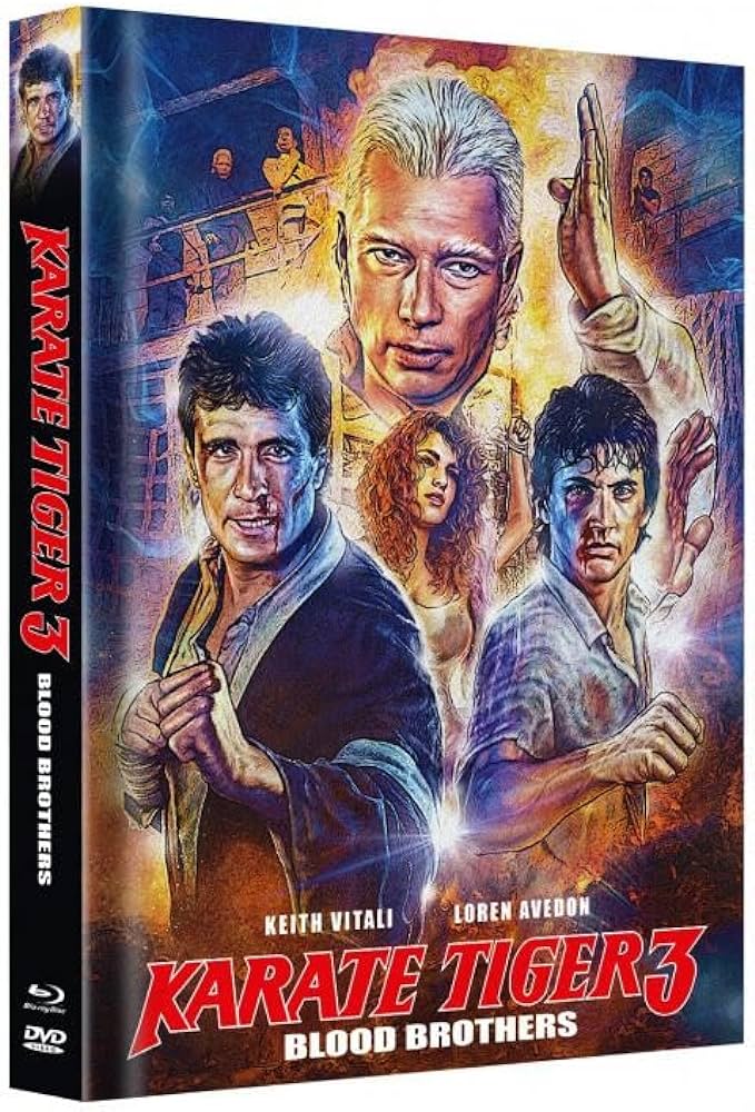 Karate Tiger 3 - Blood Brothers - Mediabook Unpadded - Cover C