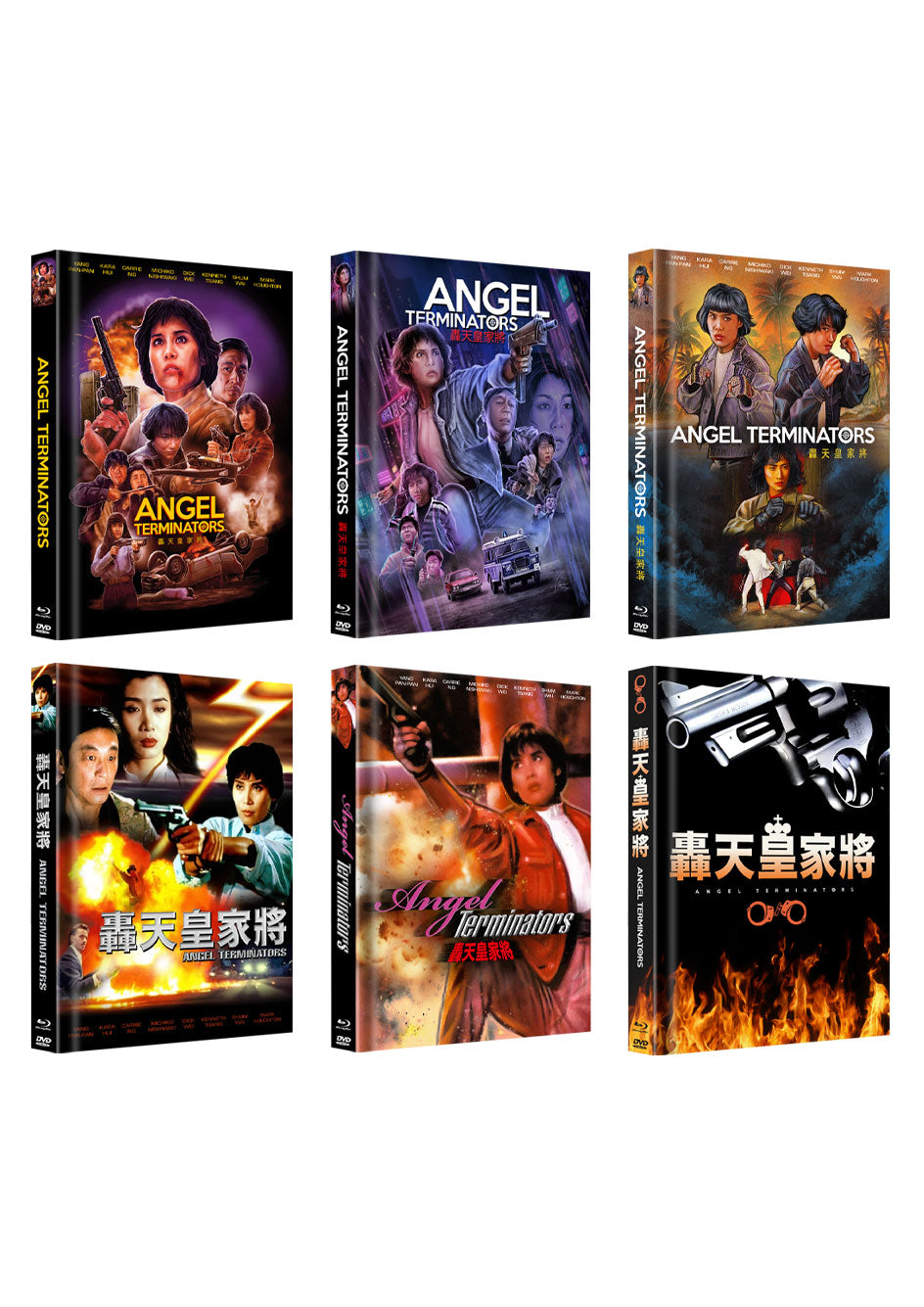 Angel Terminators Mediabook - All 6 Covers