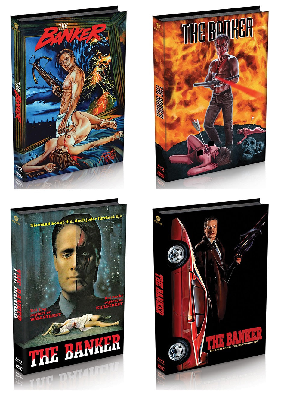 The Banker Mediabook Wattiert Cover A,B,C,D