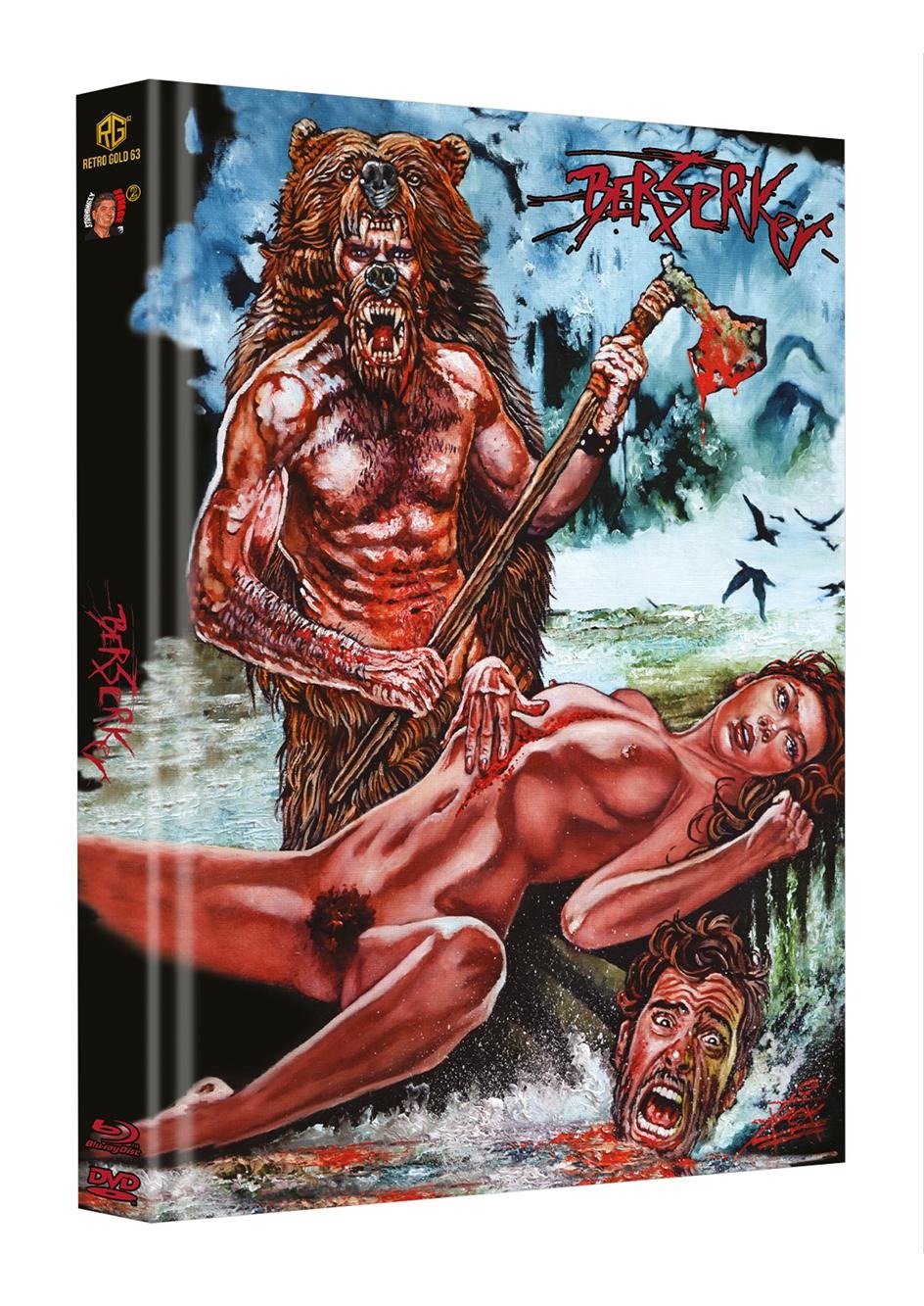 Rick Melton's Stunningly Savage Monster Mediabook Collector's Edition!!!! Limited to 250 copies