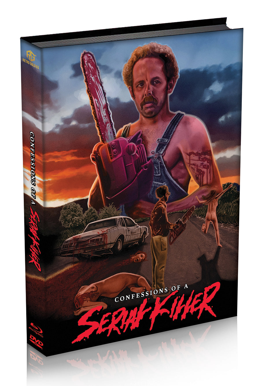 Confessions of a Serial Killer Mediabook Wattiert Cover B