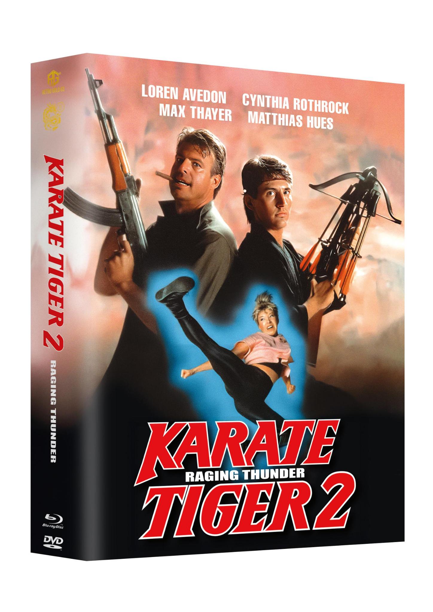 Karate Tiger 2 Year of the Dragon Edition Mega Mediabook Cover A