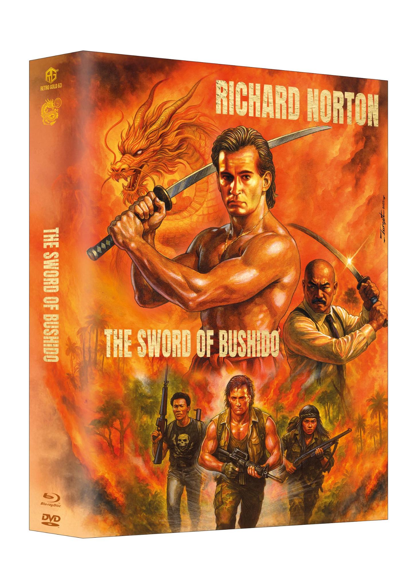 Sword of Bushido aka Karate Champ Year of the Dragon Edition Mega Mediabook Cover A