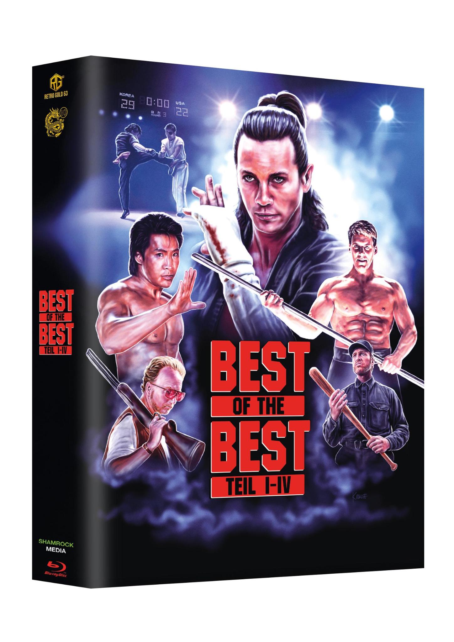 Best of the Best Quadrilogie Year of the Dragon Edition Mega Mediabook Cover A