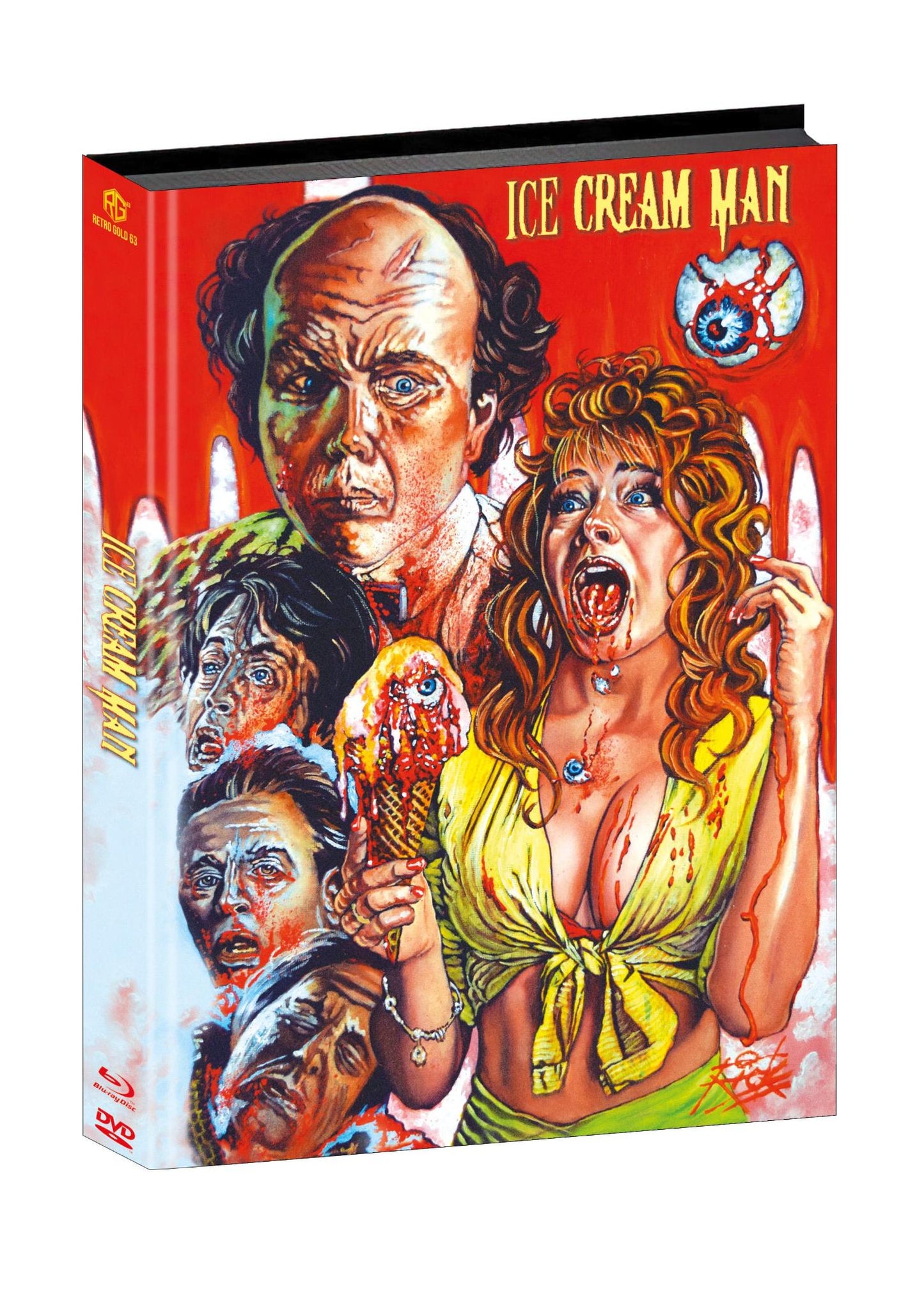 Ice Cream Man Mediabook Wattiert Cover A