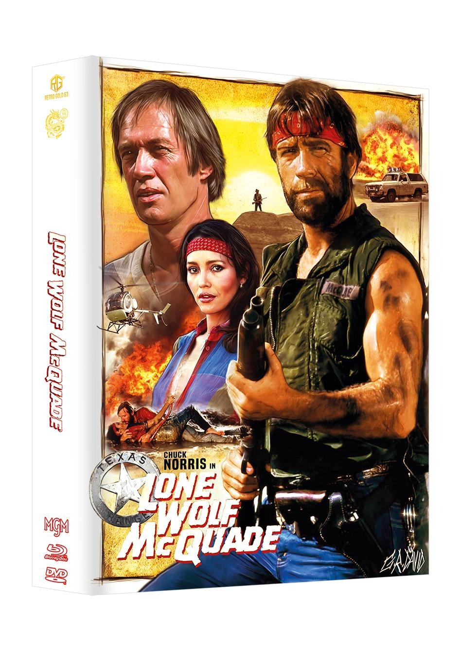 McQuade the Wolf Year of the Dragon Edition Mega Mediabook Cover A