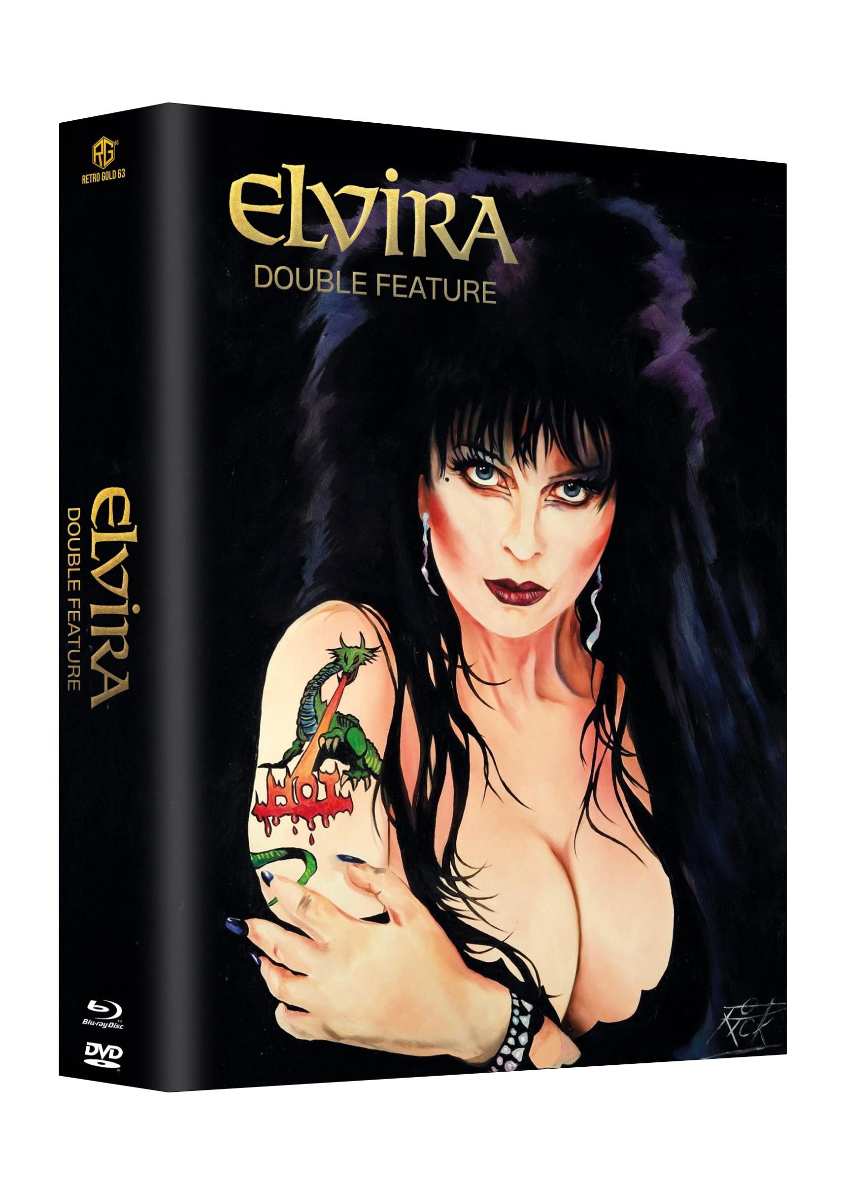 Elvira Double Feature Mega Mediabook 5 Disc Edition Cover A