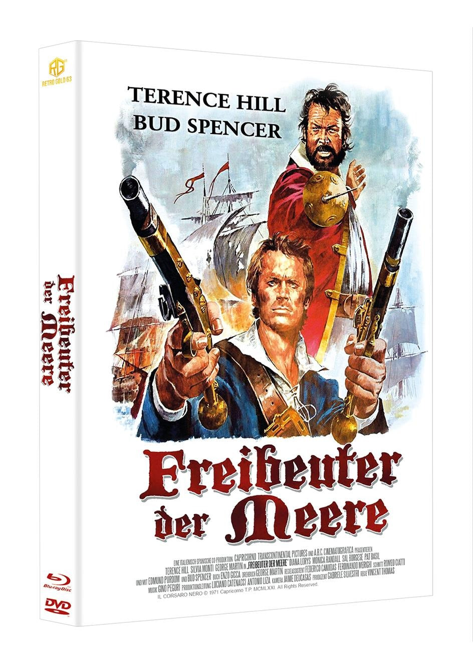 Freibeuter der Meere Mediabook Unwattiert Cover B
