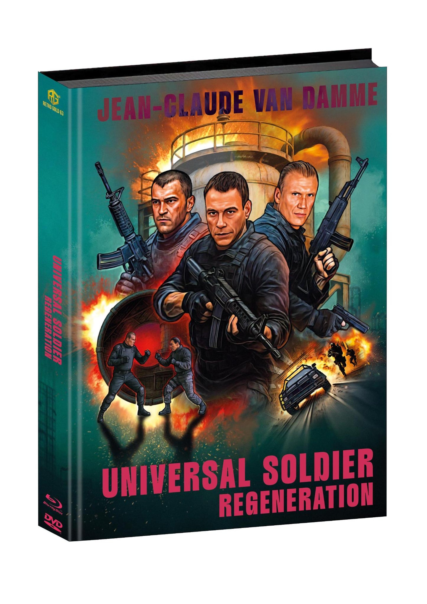 Universal Soldier: Regeneration Mediabook Wattiert Cover B