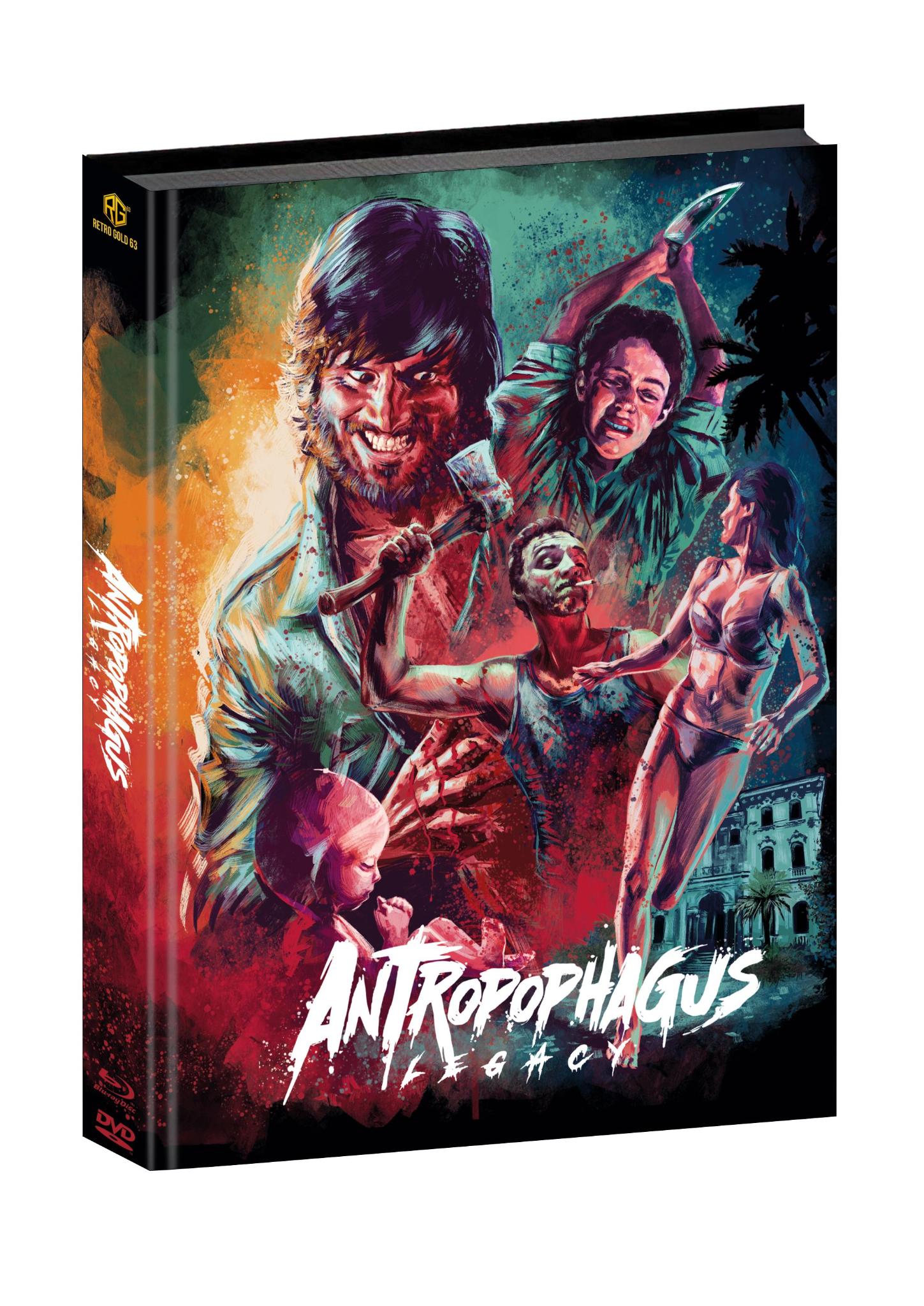Anthropophagus Legacy (Maneater Legacy) Mediabook Padded Cover B