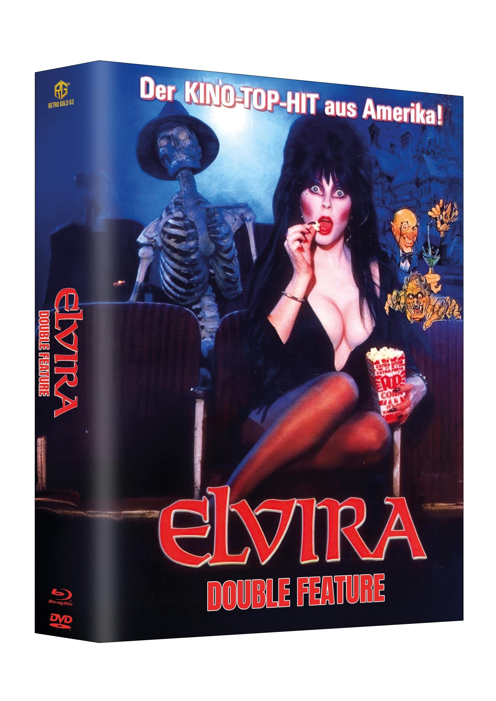 Elvira Double Feature Mega Mediabook 5 Disc Edition Cover B