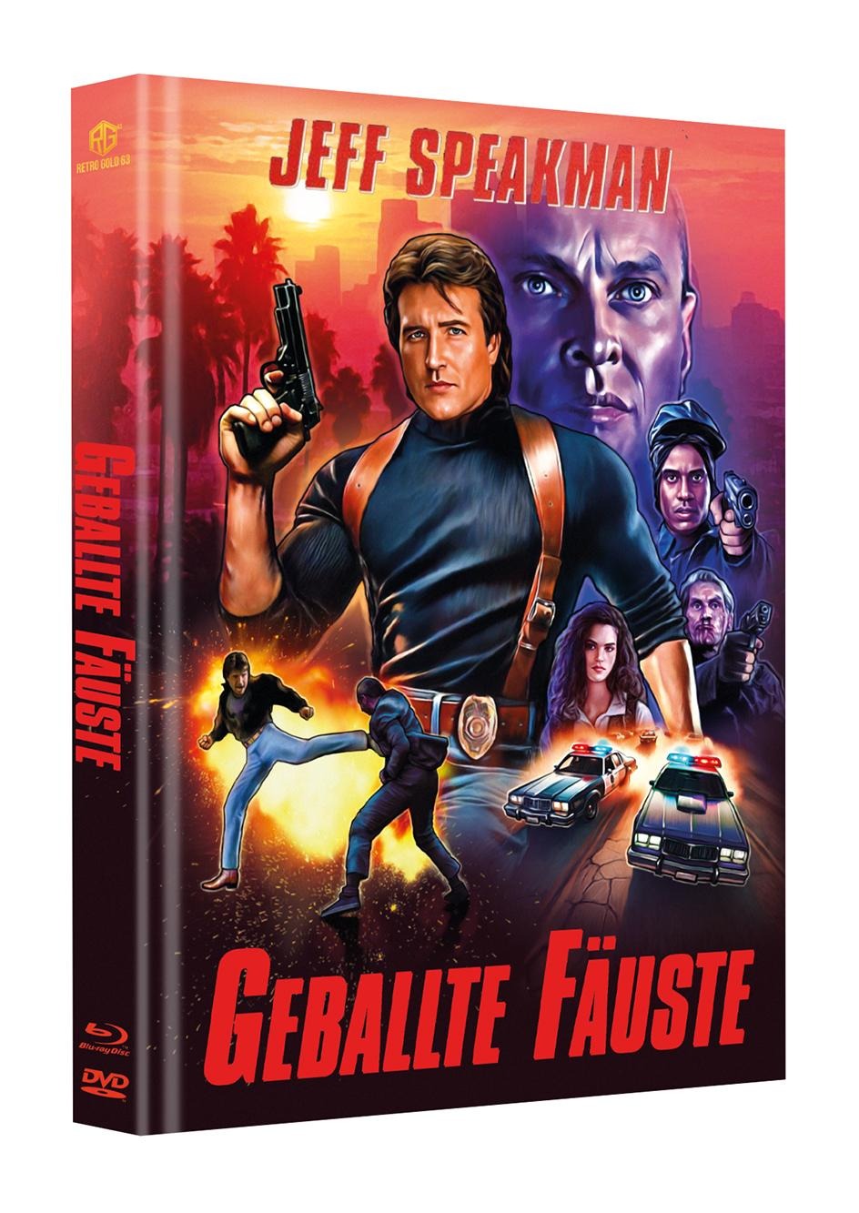 Geballte Fäuste Street Knight Mediabook Unwattiert Cover B