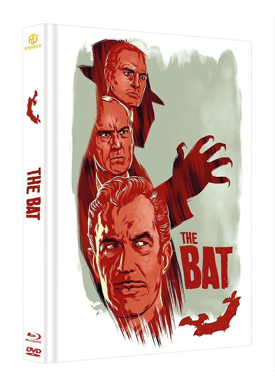 VINCENT PRICE in THE BAT aka THE BEAST Mediabook Unpadded Cover C