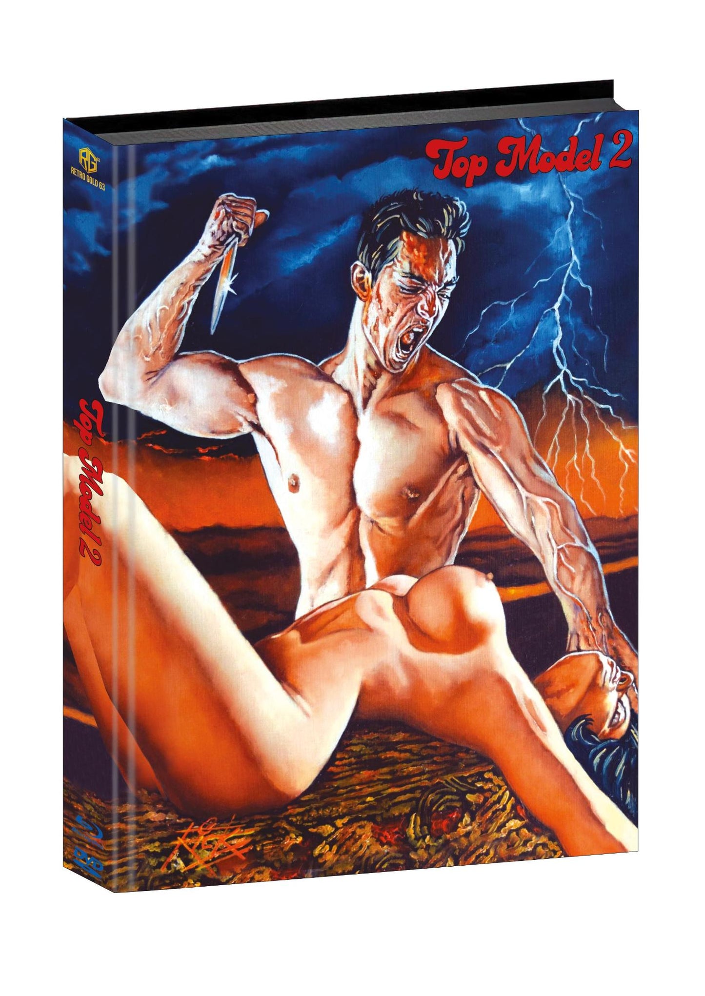 TOP MODEL 2 aka ELF TAGE UND ELF NÄCHTE Mediabook Wattiert Cover C