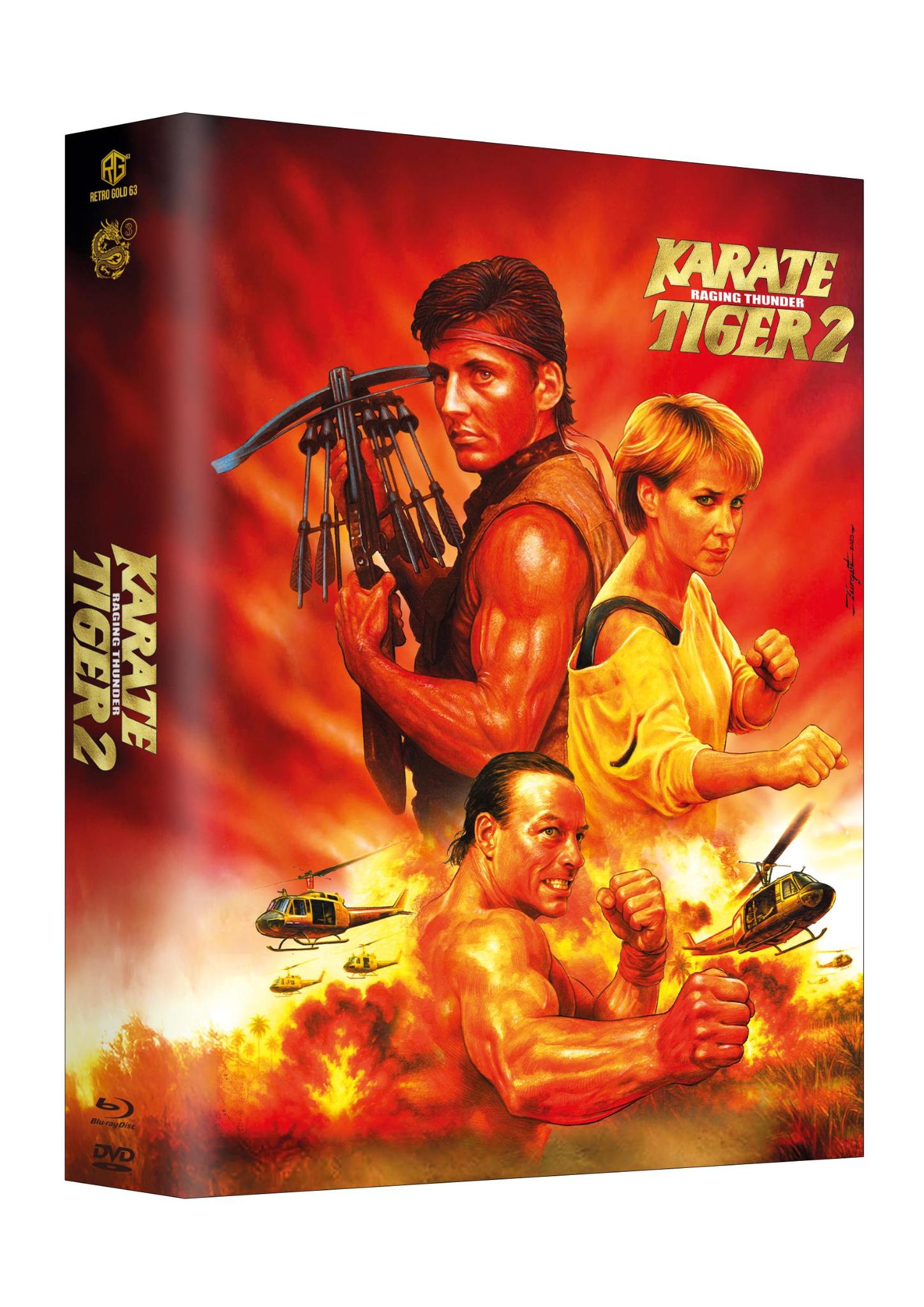 Karate Tiger 2 Year of the Dragon Edition Mega Mediabook Cover C