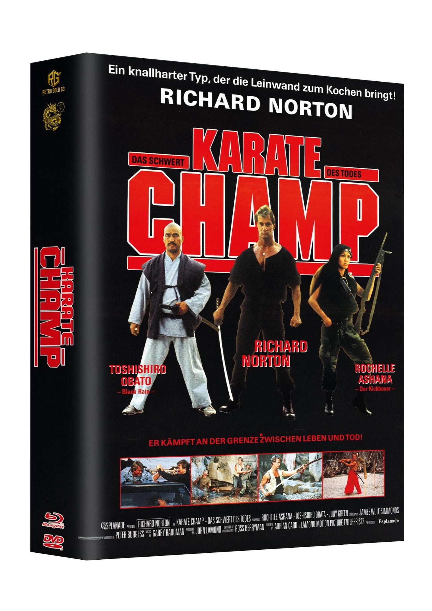 Sword of Bushido aka Karate Champ Year of the Dragon Edition Mega Mediabook Cover C