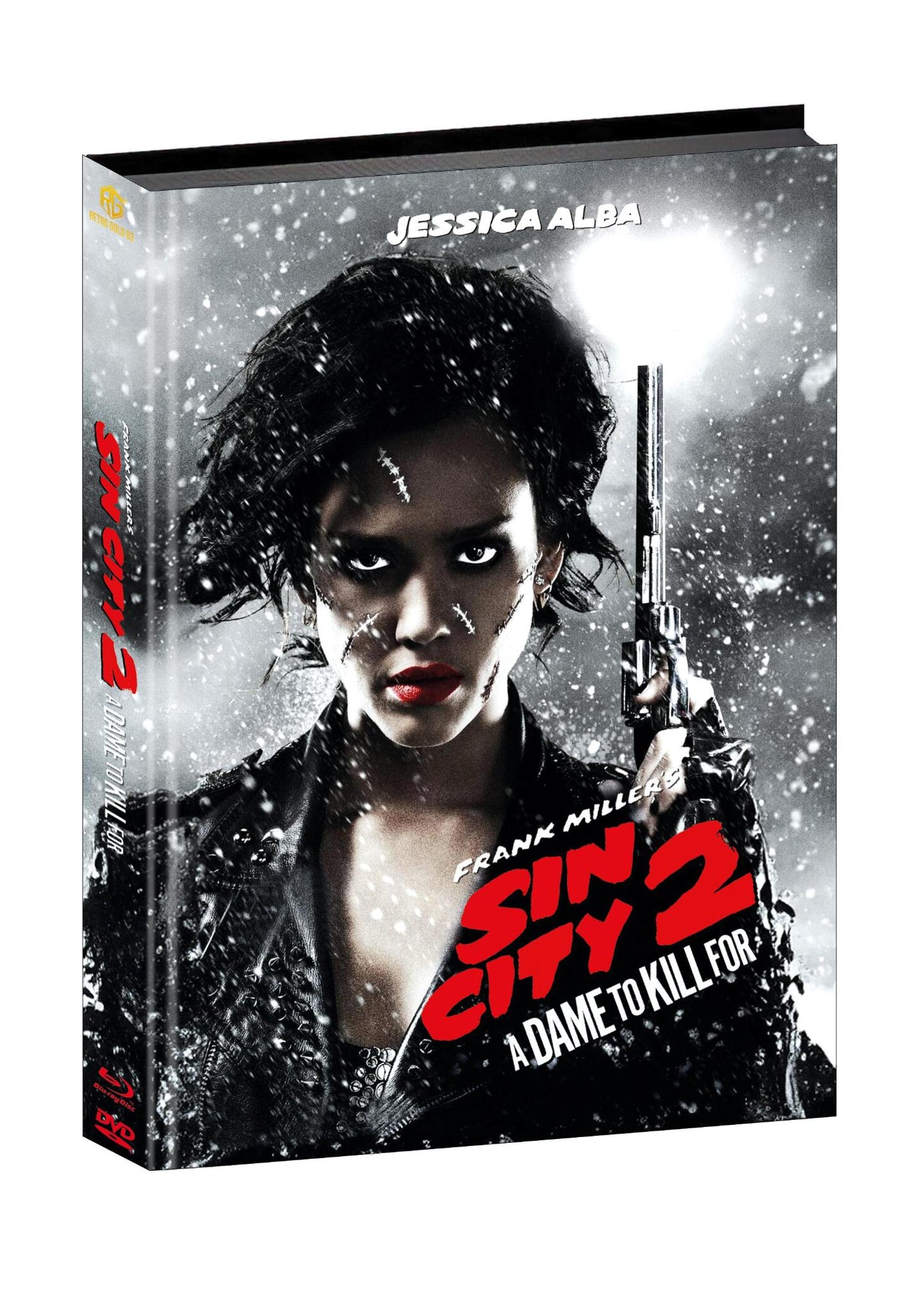 Sin City 2 Jessica Alba Cover Mediabook Wattiert