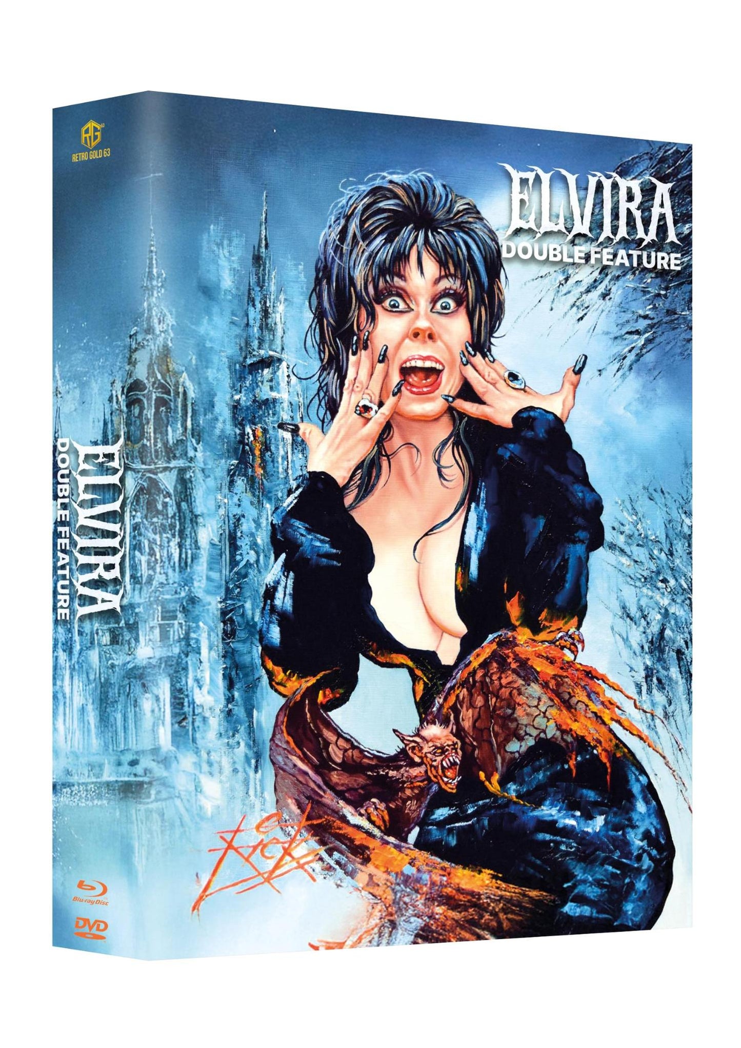 Elvira Double Feature Mega Mediabook 5 Disc Edition Cover C