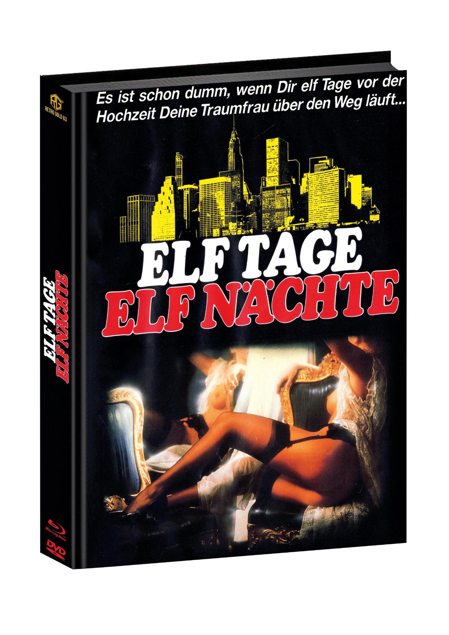 TOP MODEL 2 aka ELF TAGE UND ELF NÄCHTE Mediabook Wattiert Cover D
