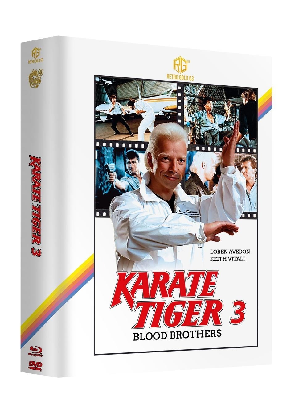 Karate Tiger 3 Year of the Dragon Edition Mega Mediabook Cover D