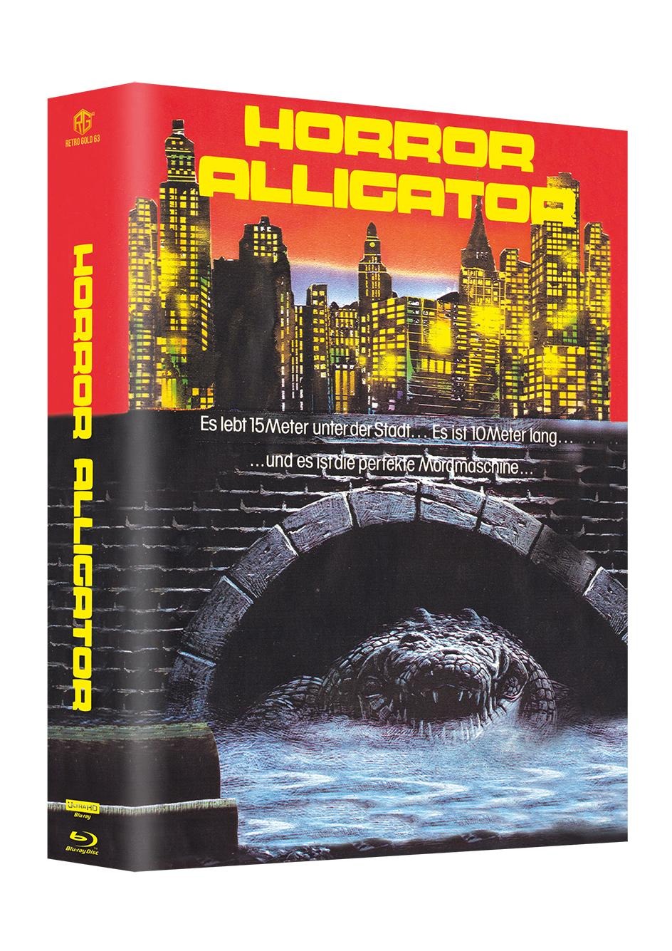The Horror Alligator Mega Mediabook UHD + Blu ray Cover D