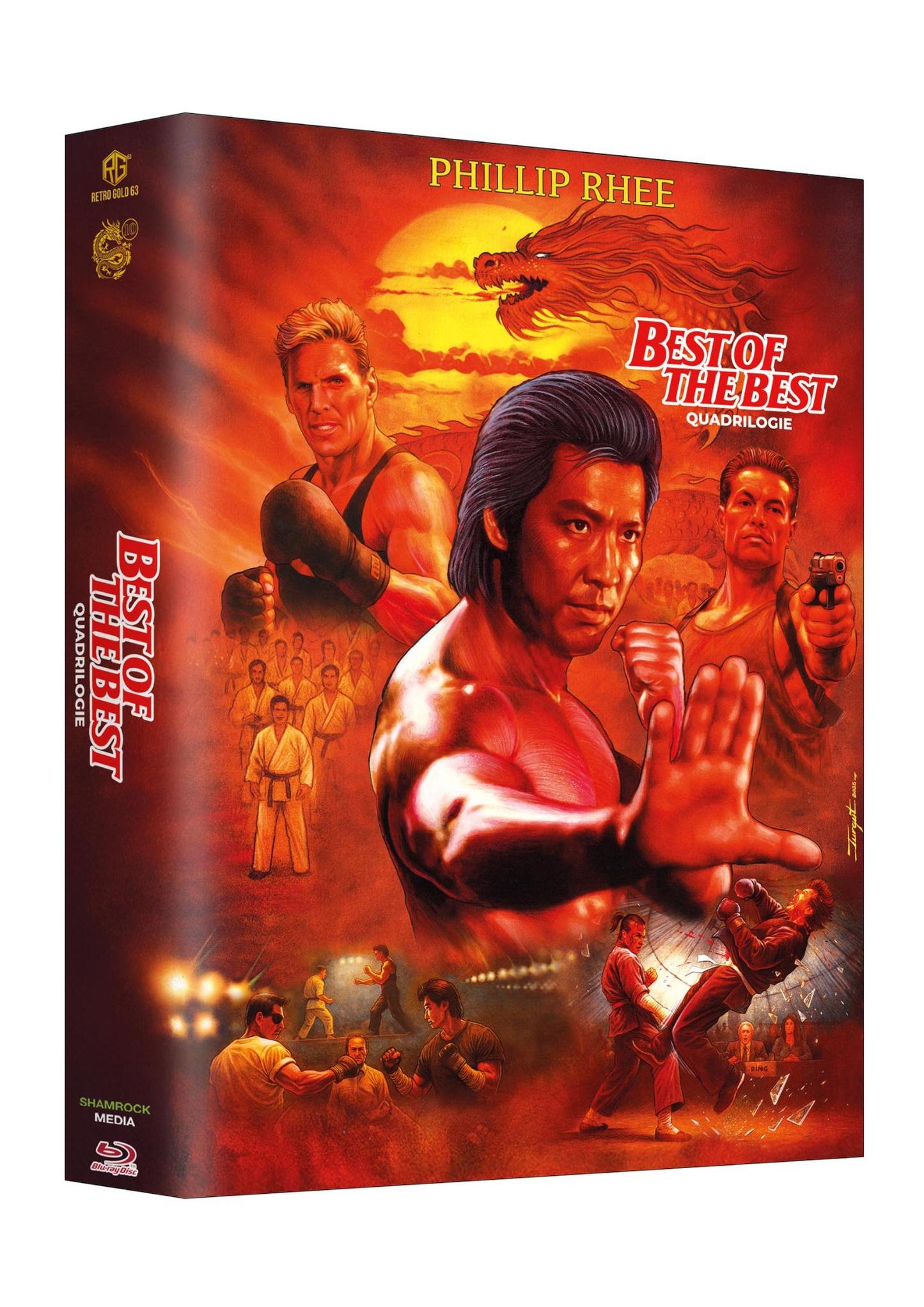 Best of the Best Quadrilogie Year of the Dragon Edition Mega Mediabook Cover E