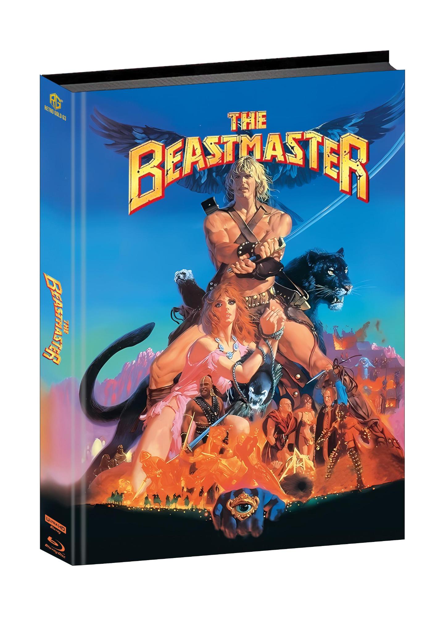 The Beastmaster UHD + Blu ray Mediabook Padded Cover E