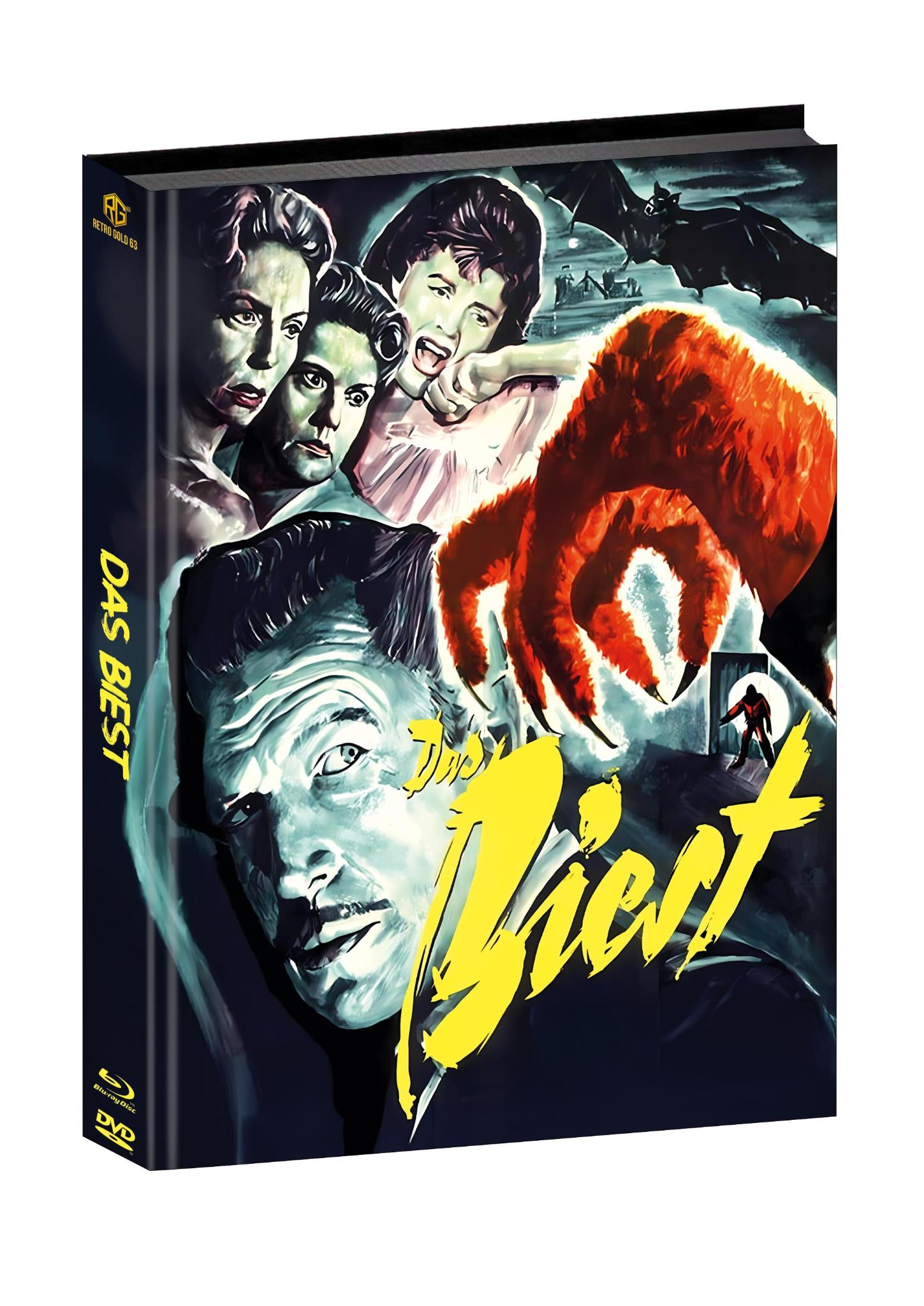 VINCENT PRICE in THE BAT aka DAS BIEST Mediabook Wattiert Cover E