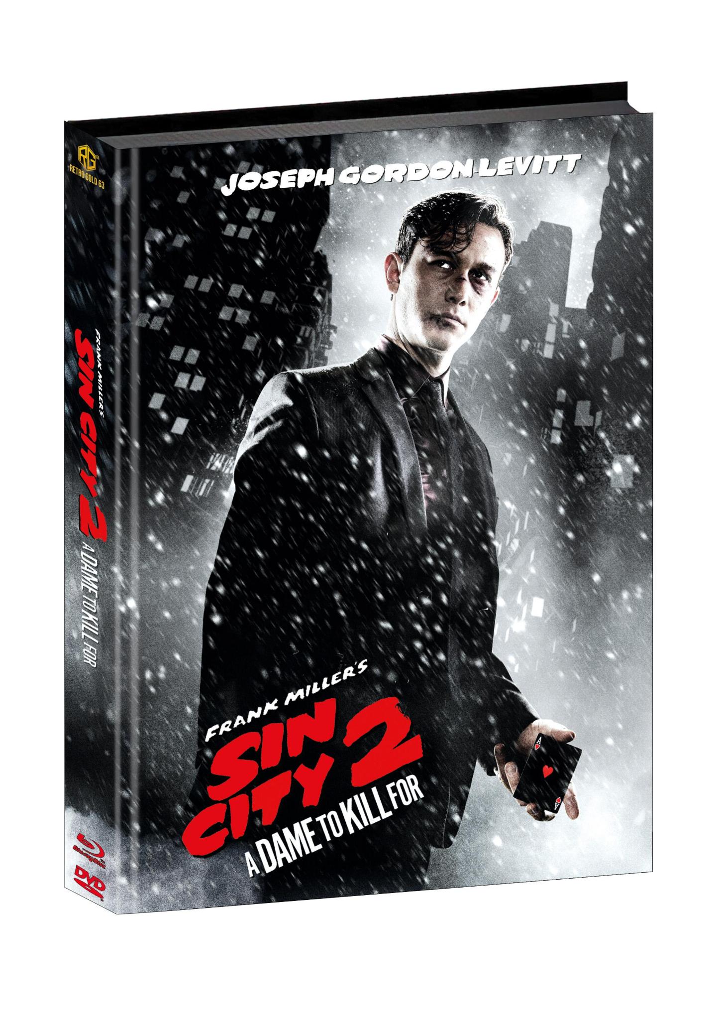 Sin City 2 Joseph Gordon Levitt Cover Mediabook Wattiert