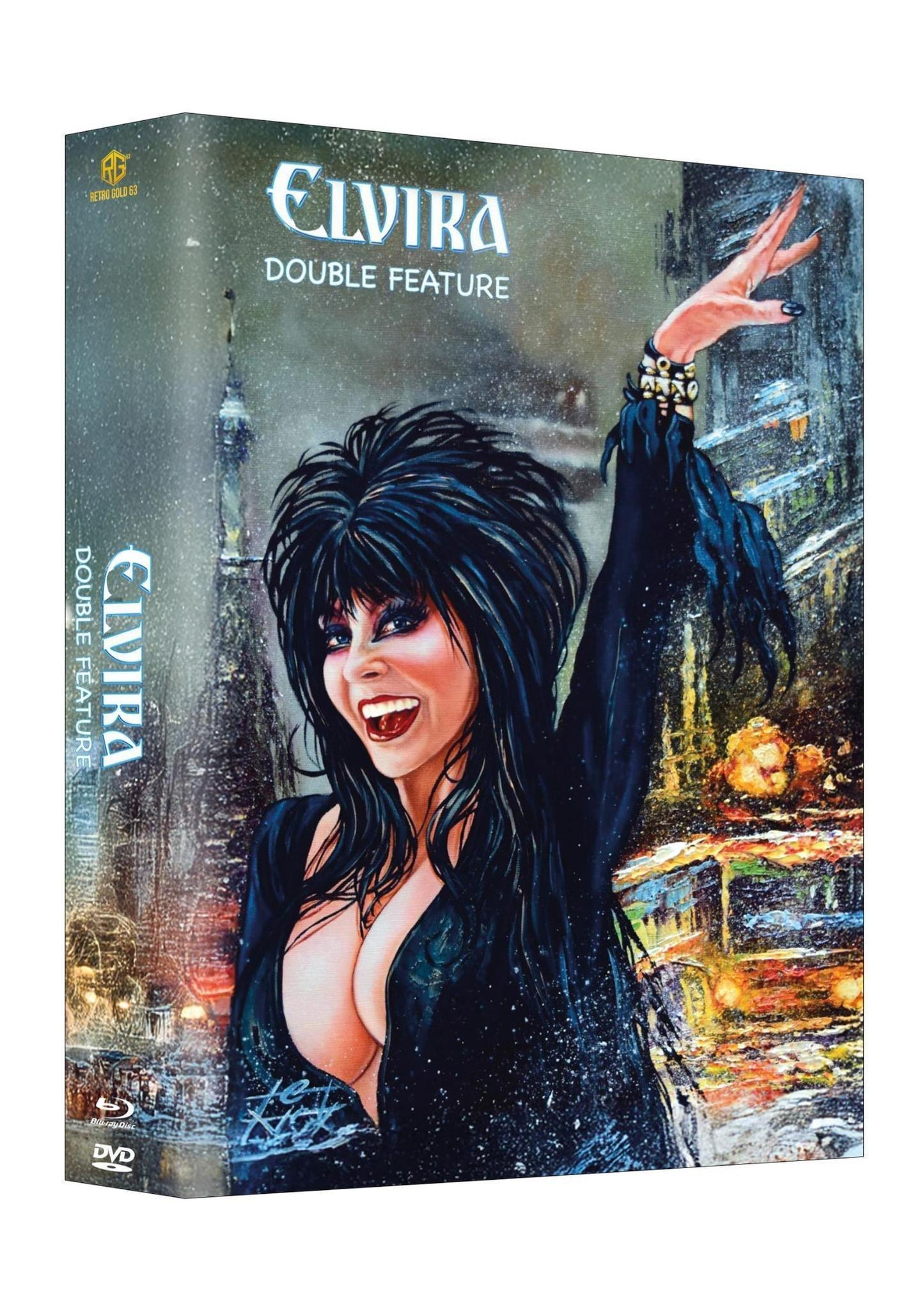 Elvira Double Feature Mega Mediabook 5 Disc Edition Cover E