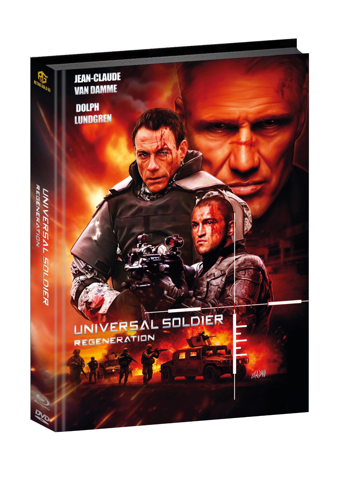 Universal Soldier: Regeneration Mediabook Wattiert Cover F