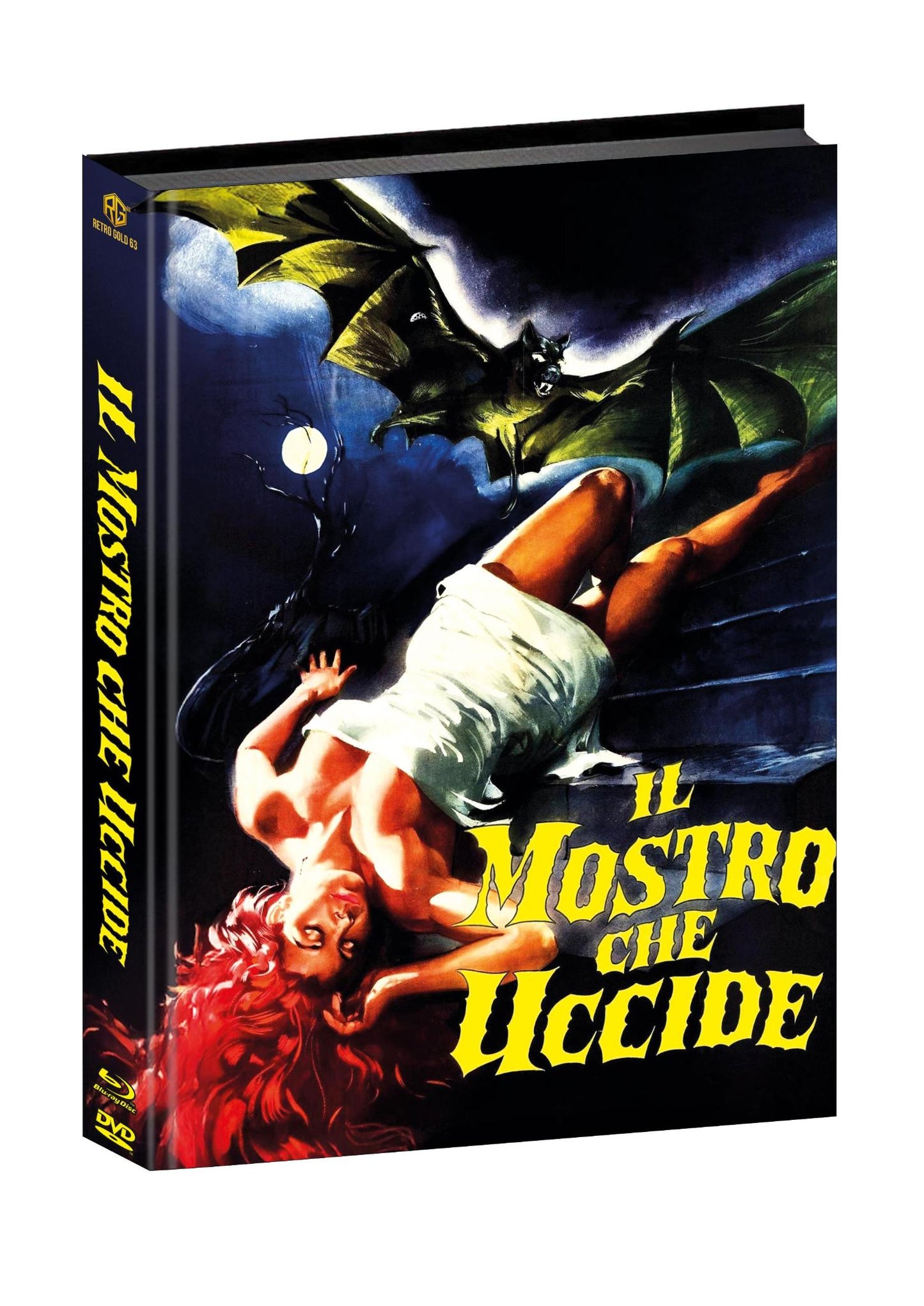 VINCENT PRICE in THE BAT aka DAS BIEST Mediabook Wattiert Cover F