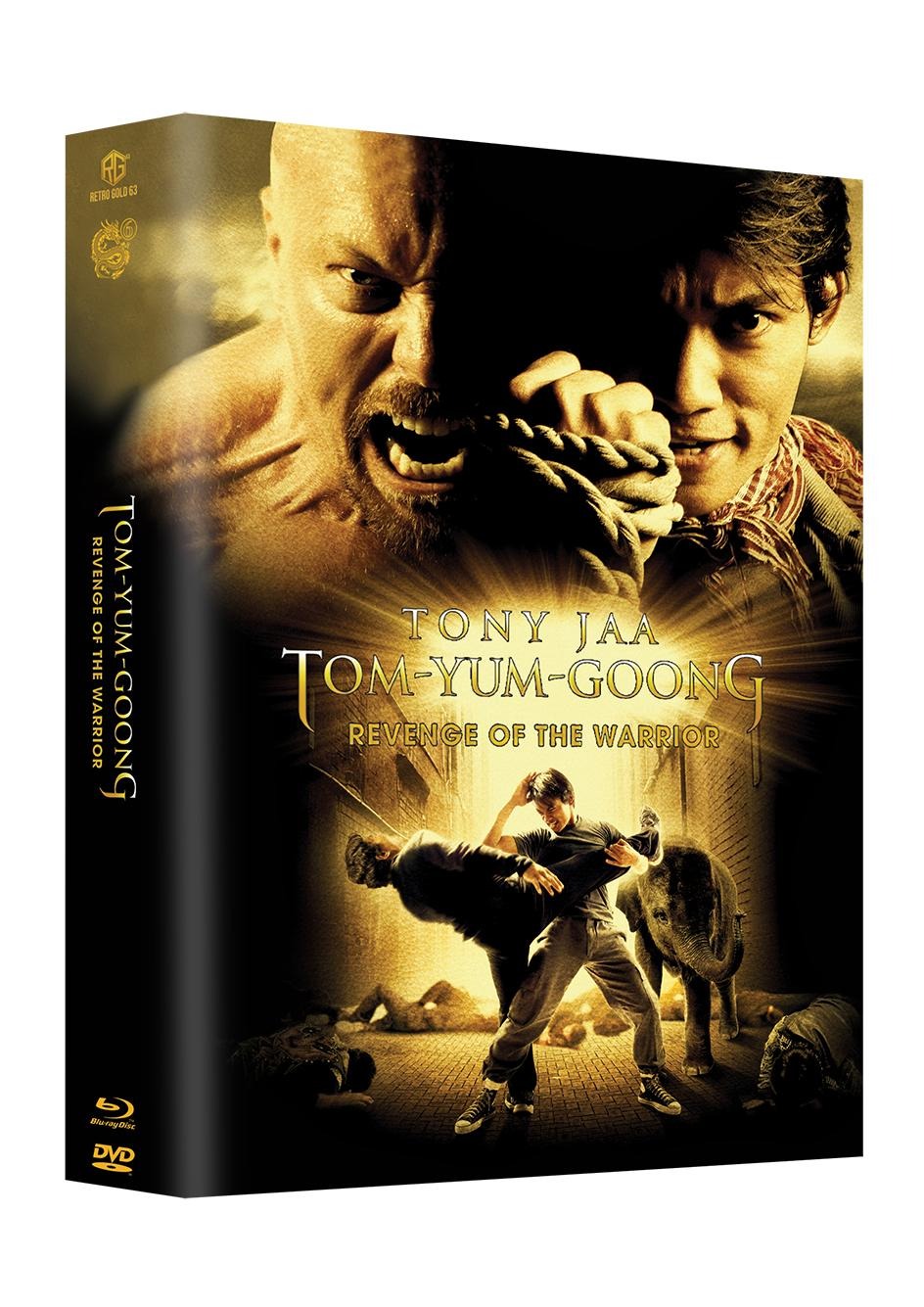 Revenge of the Warrior Year of the Dragon 3 Disc Edition Mega Mediabook Uncut Cover F