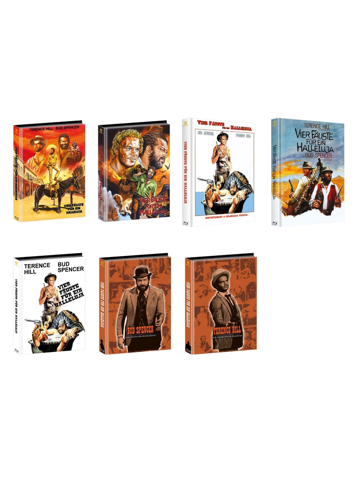 Four Fists for a Hallelujah Mediabook Cover A, B, C, D, E, F, G