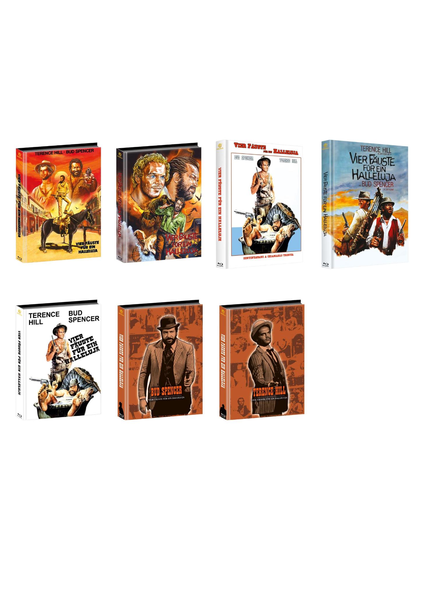 Four Fists for a Hallelujah Mediabook Cover A, B, C, D, E, F, G