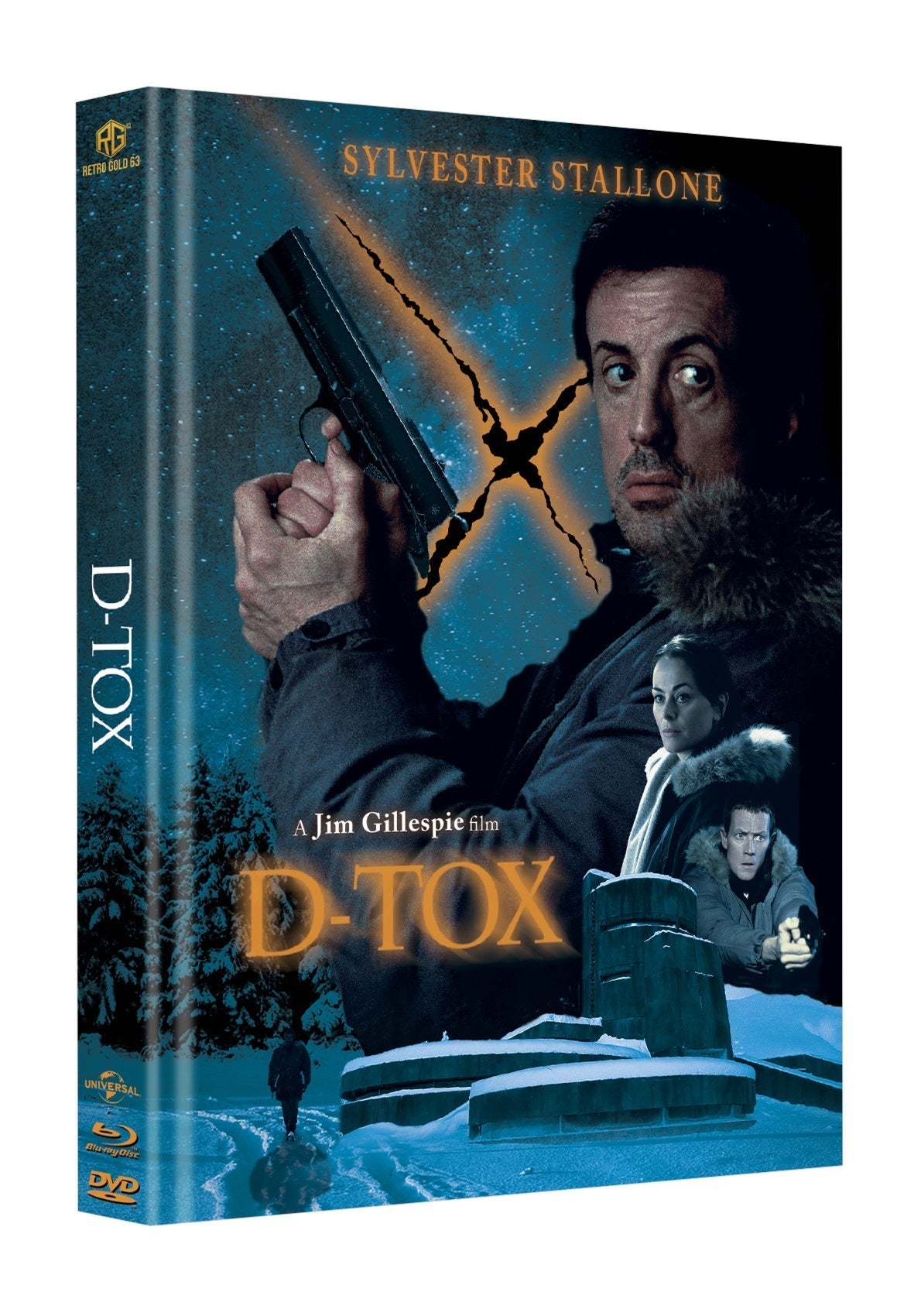 D-TOX Mediabook Unpadded Cover B (Jim Gillespie's full length director's Cut)