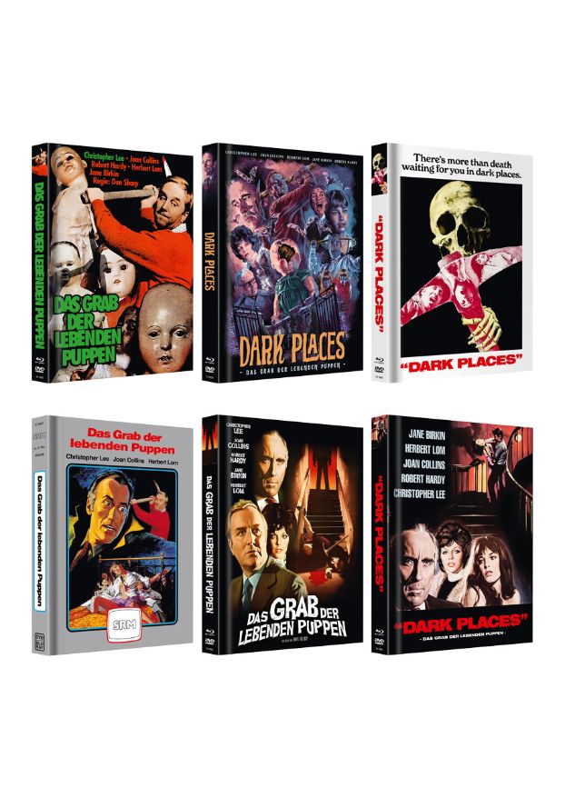 Das Grab der lebenden Puppen Mediabook Cover A,B,C,D,E,F