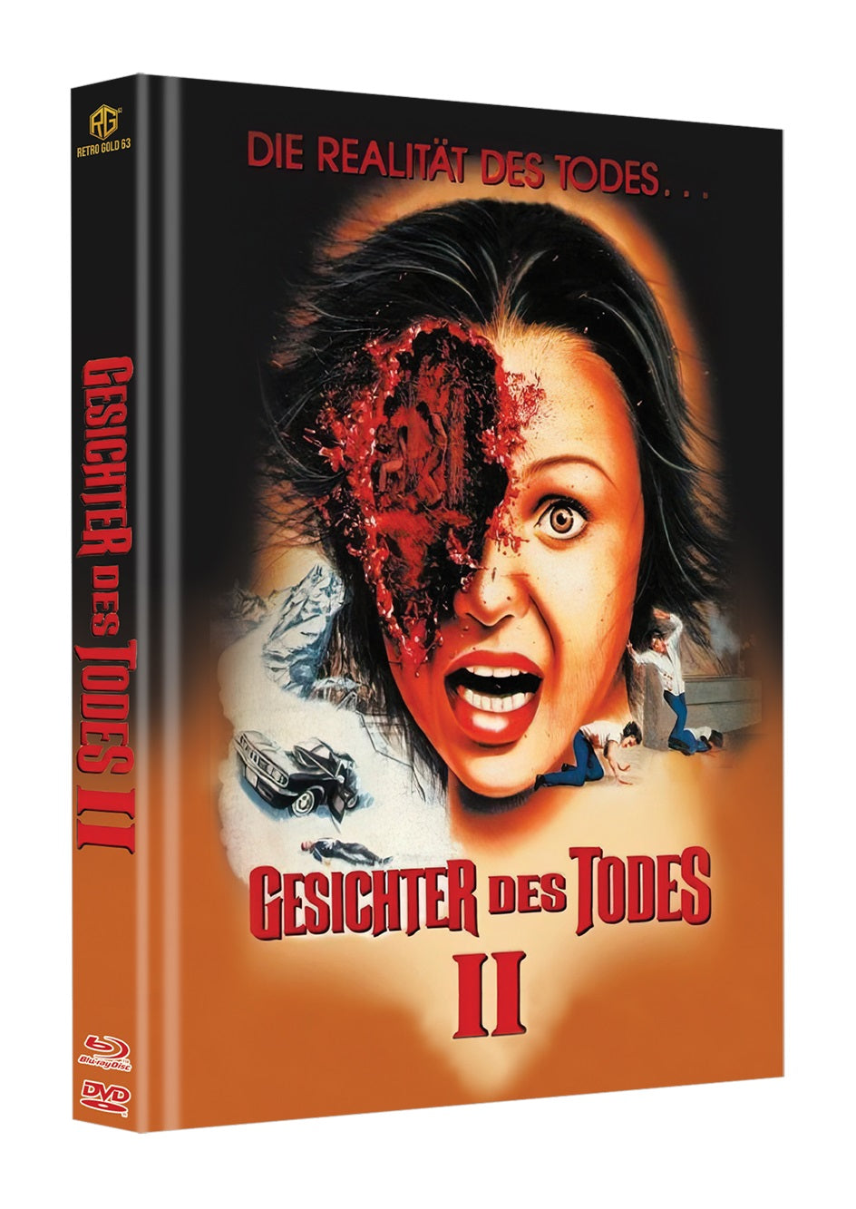 Faces of Death 2 Mediabook Unpadded Cover A
