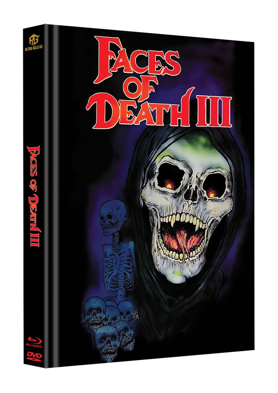 Faces of Death 3 Mediabook Unpadded Cover D
