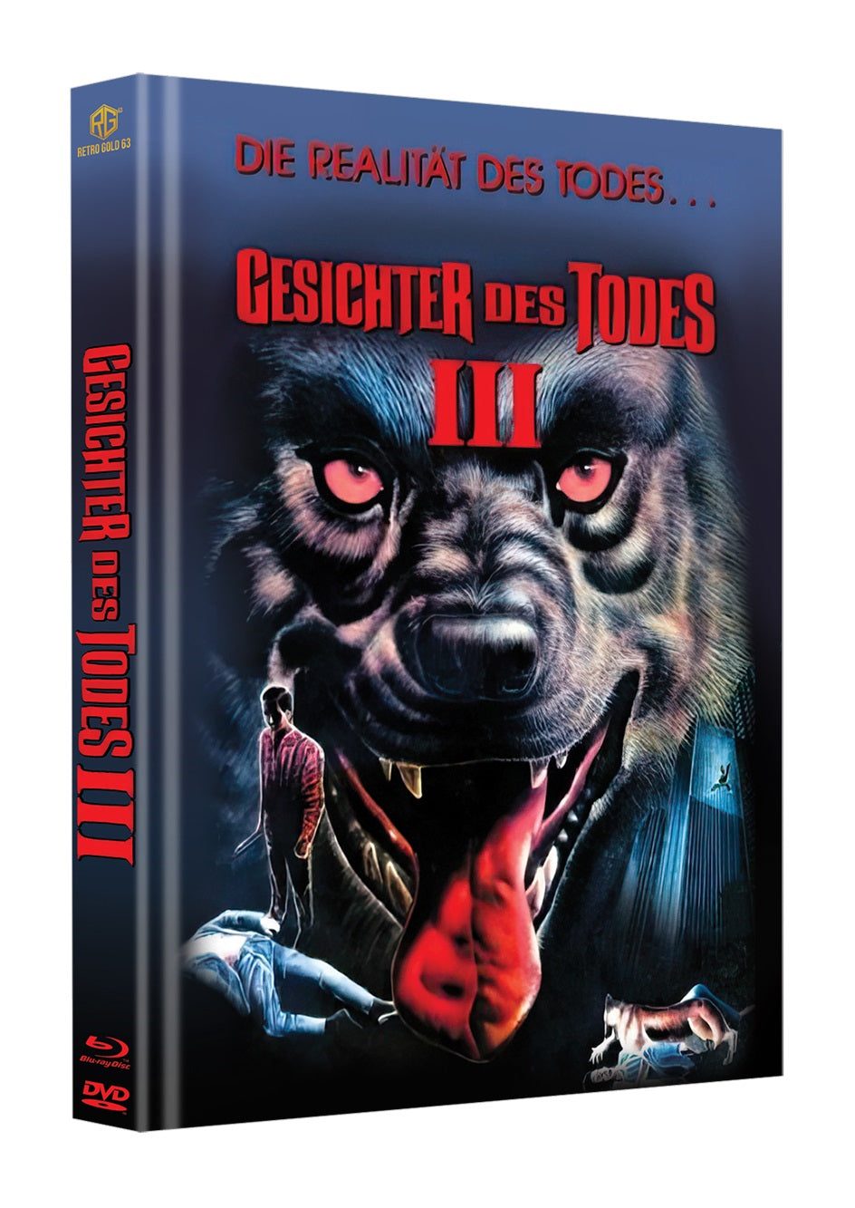 Faces of Death 3 Mediabook Unpadded Cover A