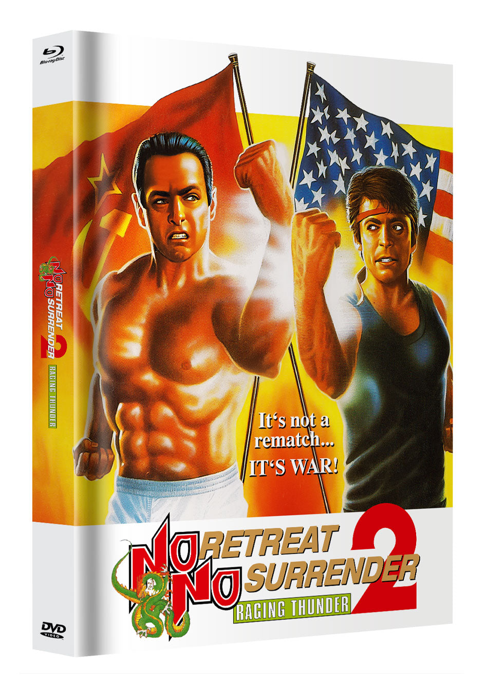 Karate Tiger 2 - Raging Thunder Mediabook Unpadded Cover F