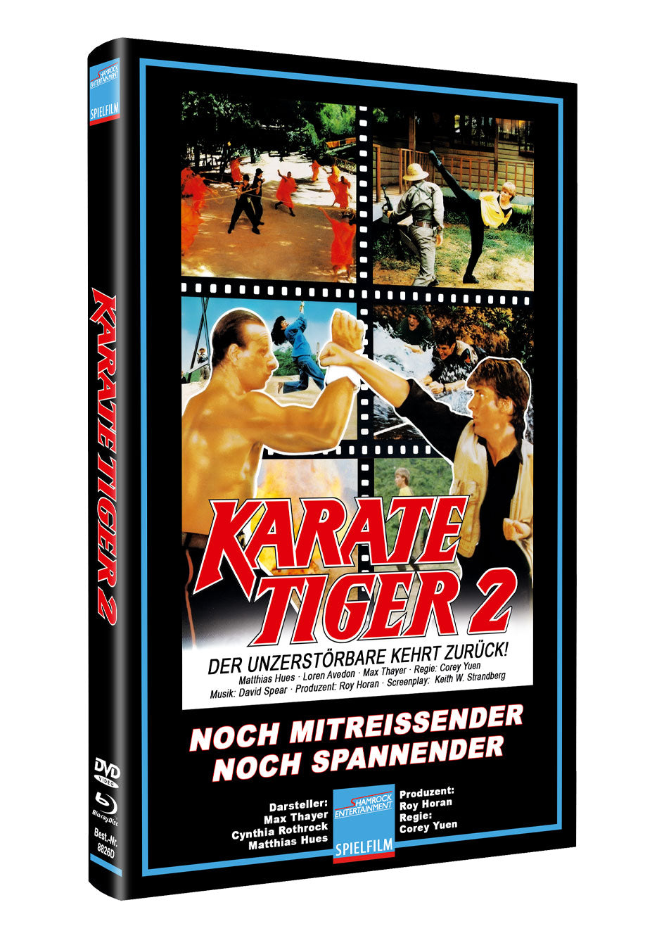 Karate Tiger 2 Hard Box Cover D