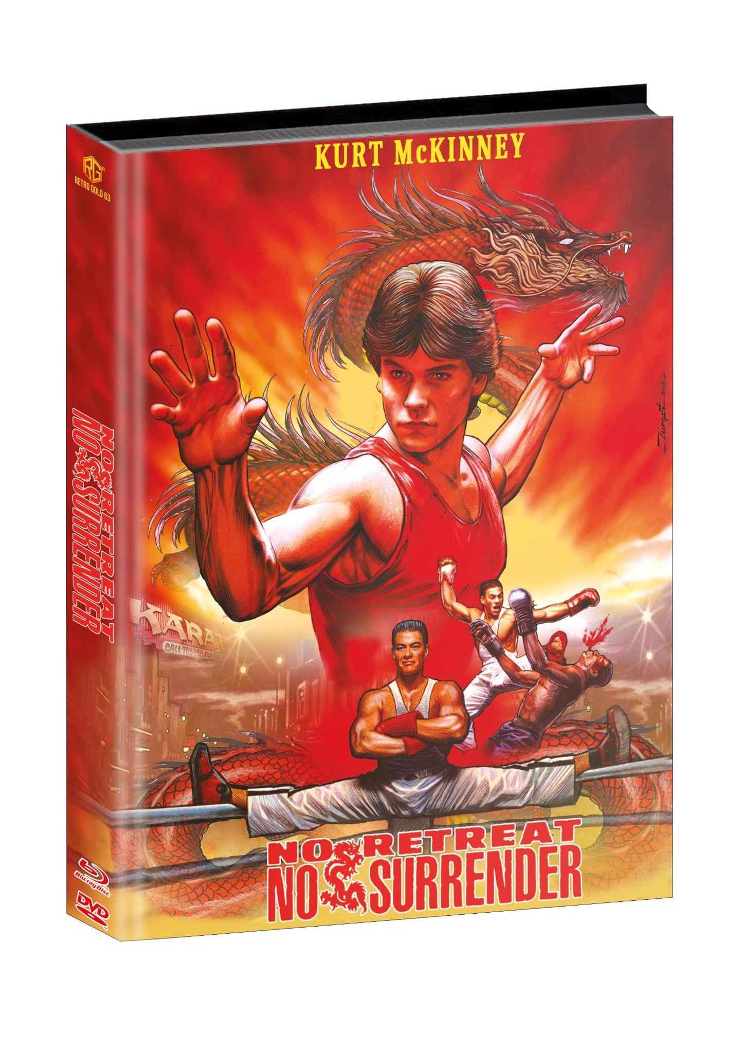 Karate Tiger Mediabook Padded Cover B