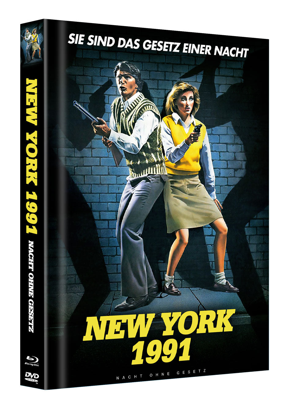New York 1991 Mediabook Unpadded Cover B