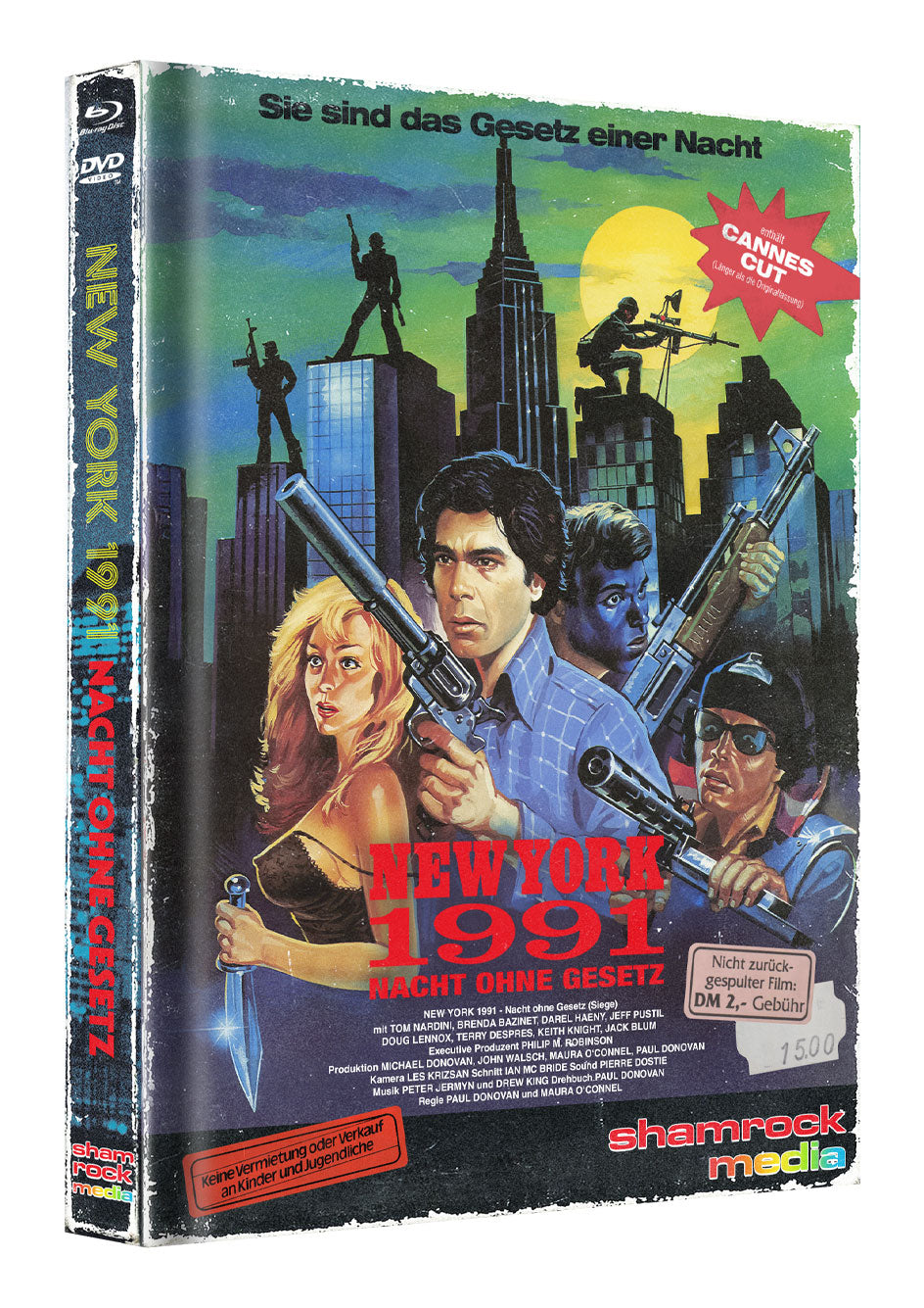 New York 1991 Mediabook Unpadded Cover D