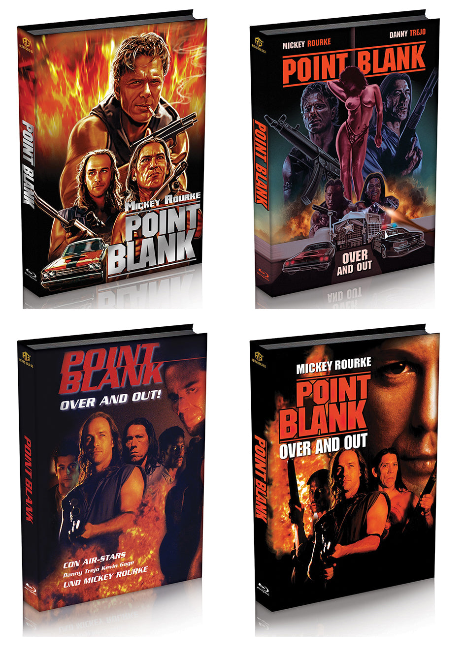 Point Blank Mediabook Wattiert Cover A,B,C,D