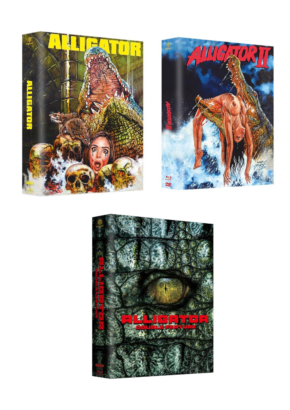 Rick Melton Jenny Paris Alligator Set of 3