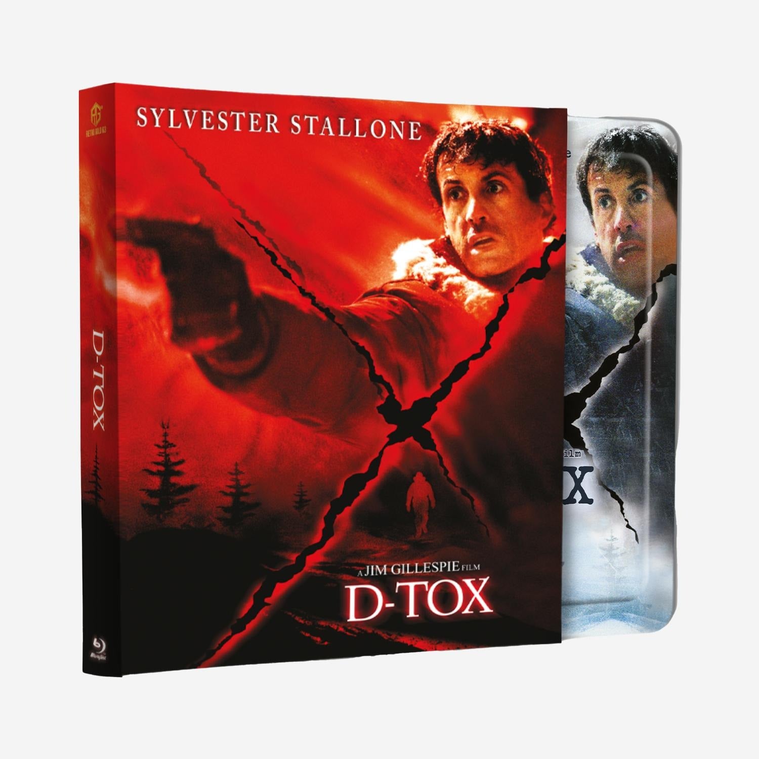 D-Tox Steel Book with embossing, variant B, with slipcase